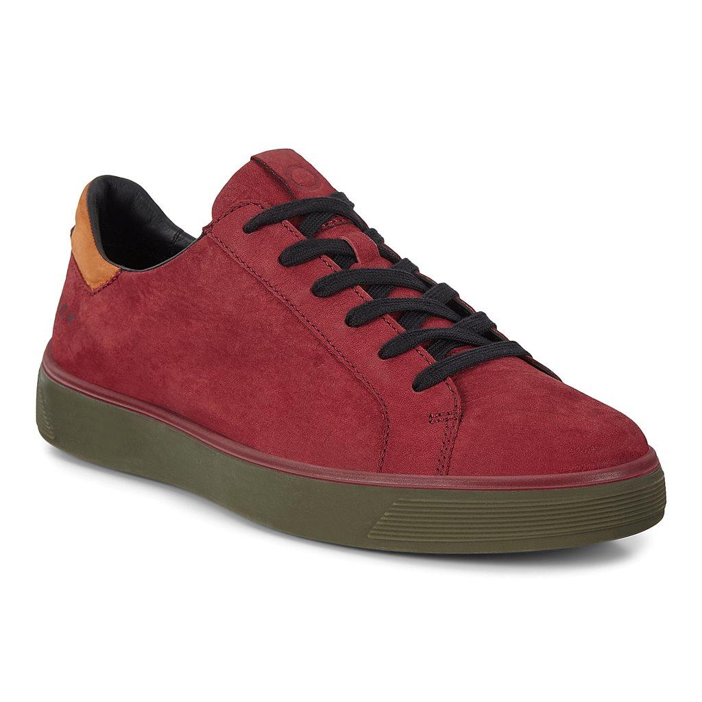 Chaussures Décontractées Ecco Street Tray Homme Rouge 6239-YAVBI